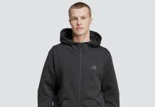 【折后$24.6 包邮】Adidas Designed 男士拉链外套!