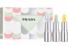 【折后$46.75 包邮】Prada迷你润唇膏 3支套组