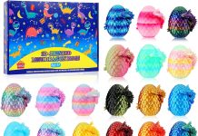 【折后$19.97 Prime包邮】3D打印龙蛋日历 24天