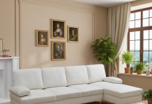 【$174.99 包邮】TrumanPick 现代100英寸L型转角沙发