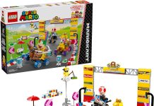 【折后$56.99 包邮】LEGO 乐高超级马里奥赛车碧琪宝宝大奖赛套装