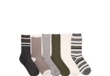 【折后$5.99】MUK LUKS 女款绒感保暖中筒袜 6双装多色选