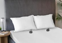 【折后$38.99 Prime包邮】Sunbeam 双控电热床垫 King Size