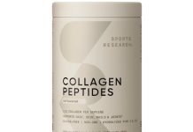 让脸嘭起来!【折后$23.72 Prime包邮】Sports Research 胶原蛋白肽粉 16oz