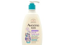 【折后$8.41 Prime包邮】Aveeno 儿童面部及身体洗护二合一 532ml