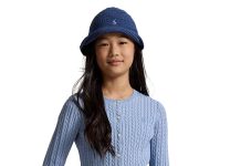 【折后$34.06】Polo Ralph Lauren 女童 7-16岁迷你麻花纽扣开衫 三色选