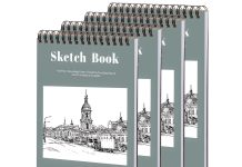 【折后$4.79 Prime包邮】素描本 5.5 x 8.5 四本!