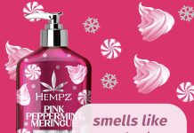 【折后$6.25 Prime包邮】Hempz 粉红薄荷蛋白霜身体保湿霜 17OZ!