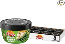 【折后$16.91 Prime包邮】Pace 微波即食墨西哥辣椒芝士蘸酱 11oz*8碗