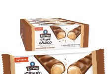 【折后$8.39 Prime包邮】Rip Van Crispy Choco 牛奶巧克力榛子威化棒 12条装