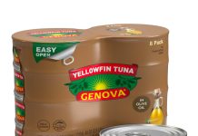 【折后$9.42 Prime包邮】Genova 橄榄油黄鳍金枪鱼罐头8罐装
