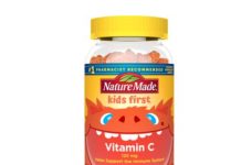 【折后$6.59 Prime包邮】Nature Made 儿童维生素C软糖 110粒橘子味