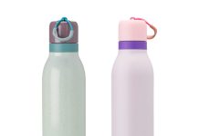 好美的配色!【折后$22.49 Prime包邮】Owala FreeSip 保温不锈钢水瓶24oz多色选