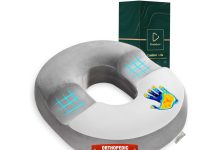 【折后$7.34 Prime包邮】记忆棉甜甜圈坐垫 尾骨疼必入!