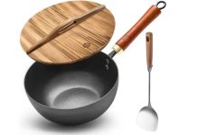 【折后$45.89 包邮】WANGYUANJI王源吉 纯铁大肚小炒锅 8.7″