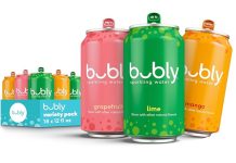 【折后$8.53 Prime包邮】bubly 热带风味苏打气泡水 18罐装