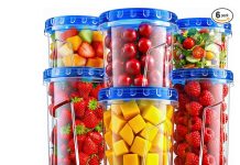 【折后$9.49 Prime包邮】Deli 密封食物保鲜盒6件套