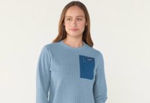 【折后$48.83】Patagonia R1 Air Crew 女士速干抓绒套头衫