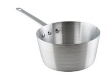 【折后$13.82 Prime包邮】Winco 加厚铝制锥形奶锅 3夸脱