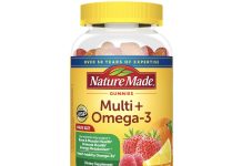 【折后$11.34 Prime包邮】Nature Made Omega-3 复合维生素软糖 140粒!
