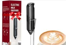 白菜价!【折后$3 Prime包邮】HealSmart 手持带支架电动奶泡器