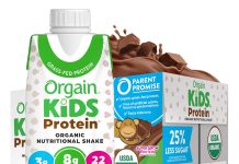 【折后$13.86 Prime包邮】Orgain 有机儿童巧克力蛋白营养奶昔 8.25oz×12盒
