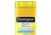 【折后$6.43 Prime包邮】Neutrogena SPF50沙滩防护防晒棒 1.5oz