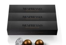 划算!【折后$56 Prime包邮】Nespresso Vertuo 双份浓缩咖啡胶囊 Chiaro 60粒装