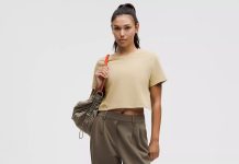 【折后$34 包邮】Lululemon Tie-Hem 重磅棉质短袖 T 恤