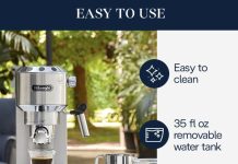 【折后$149.99 包邮】De’Longhi 自动意式咖啡奶泡机!