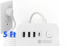 【折后$9.95 Prime包邮】7合1多功能USB-C插排