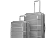 【折后$89.99 Prime包邮】American Tourister 硬壳行李箱套装20/24寸