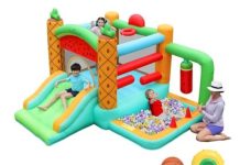 【折后$159.99 Prime包邮】多功能儿童蹦床充气城堡