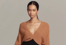 0.8折❗️【折后$14.97】By Anthropologie 罗纹针织抽褶腰衬衫长裙