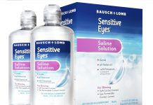 【折后$6.99 Prime包邮】Bausch + Lomb 隐形眼镜护理液 12oz x2瓶装!