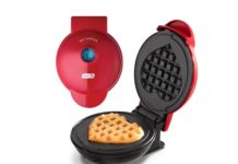 太便宜了!【折后$5.49 Prime包邮】Dash 迷你爱心华夫饼机