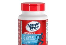 关节守护神!【折后$18.2 Prime包邮】Move Free Advanced 维骨力氨糖软骨素关节营养片 120片装