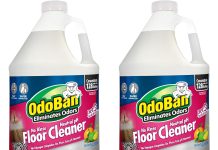 【折后$19.92 Prime包邮】OdoBan 地板清洁浓缩液 1 Gallon*2瓶装