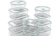 【折后$29.98 Prime包邮】 密封玻璃食品储存容器 24件套