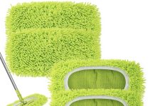 【折后$7.98 Prime包邮】可重复使用超细纤维拖布+四个替换头!