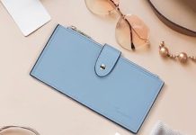 【折后低至$7.99 Prime包邮】防盗刷 大容量女士长款钱包 多色选