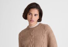 好看!【折后$19.99 包邮】Madewell CloudSoft 露肩落肩针织毛衣 多色选