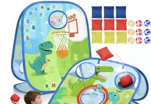 【折后$11.99 Prime包邮】6合一儿童沙包游戏!