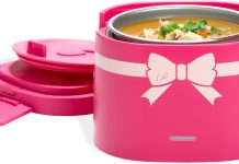 【折后$19 Prime包邮】Paris Hilton 便携不锈钢加热餐盒20oz