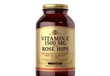 【折后$12.03 Prime包邮】Solgar 玫瑰果维生素C补充片 1500mg 180片