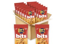 【折后$8.92 Prime包邮】RITZ 芝士夹心轻盐饼干 共12包!