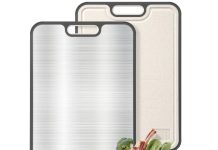 【折后$10.99 Prime包邮】二合一钛合金双面砧板!