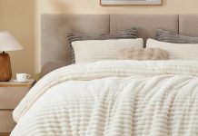 【折后$17.99 Prime包邮】羊羔绒床上用品三件套 Queen Size!