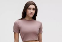【折后$34 包邮】Lululemon Soft Ribbed 镂空短袖上衣 两色选