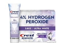 【折后$4 Prime包邮】Crest 3D White Brilliance 佳洁士薄荷亮白牙膏 4.6oz!